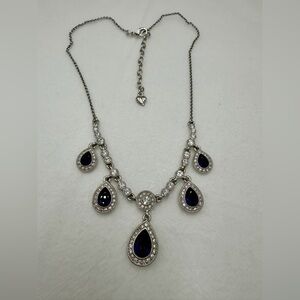 Vintage Carolee Sapphire Necklace